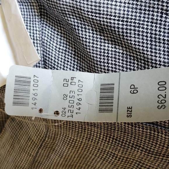 Vintage Talbots linen pants NWT 6p - Picture 9 of 11